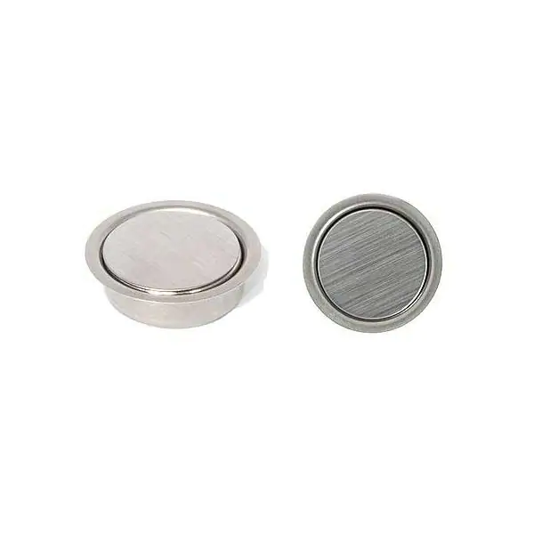 DX Deurvastzetter Magnetisch RVS 75mm met Voetplaat 55mm DVZ M 3881 SS - Online Kopen