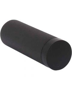 Deurbuffer voor wandmontage 90x30 mm, mat zwart