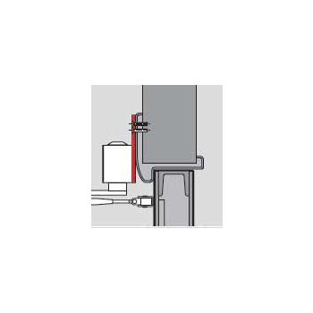 Dorma vlakke montage plaat t.b.v. dranger TS83