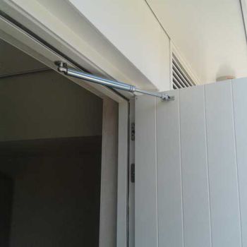 Deuropeningsbegrenzer 100kg met 2-zijdige demping, 90° 