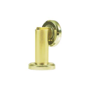 Deurvastzetter magnetisch, messing verguld