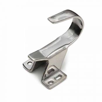 Sluithaak voor zilvergrijze deuropvanger tbv gelijkliggende en opdekdeuren tot max. 12 mm
