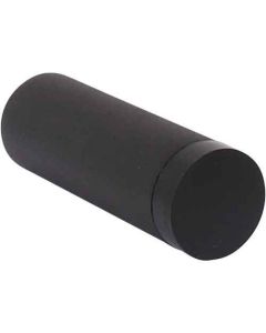 Deurbuffer voor wandmontage 90x30 mm, mat zwart