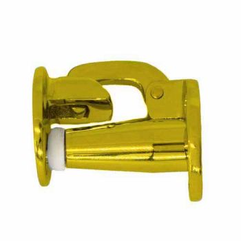 Deurvastzetter voor meubeldeuren, messing gepolijst 38mm