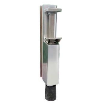 Deurvastzetter met klembevestiging F1 tbv glas uitschuiflengte 50mm