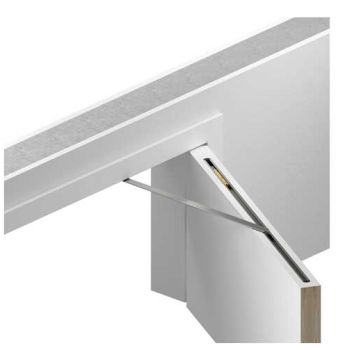 Deuropeningsbegrenzer Inbouw Porti® voor houten deuren met een deurbreedte 720-1100mm breed