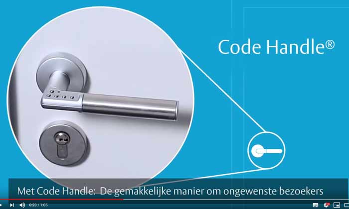 codedeurkruk op rozet